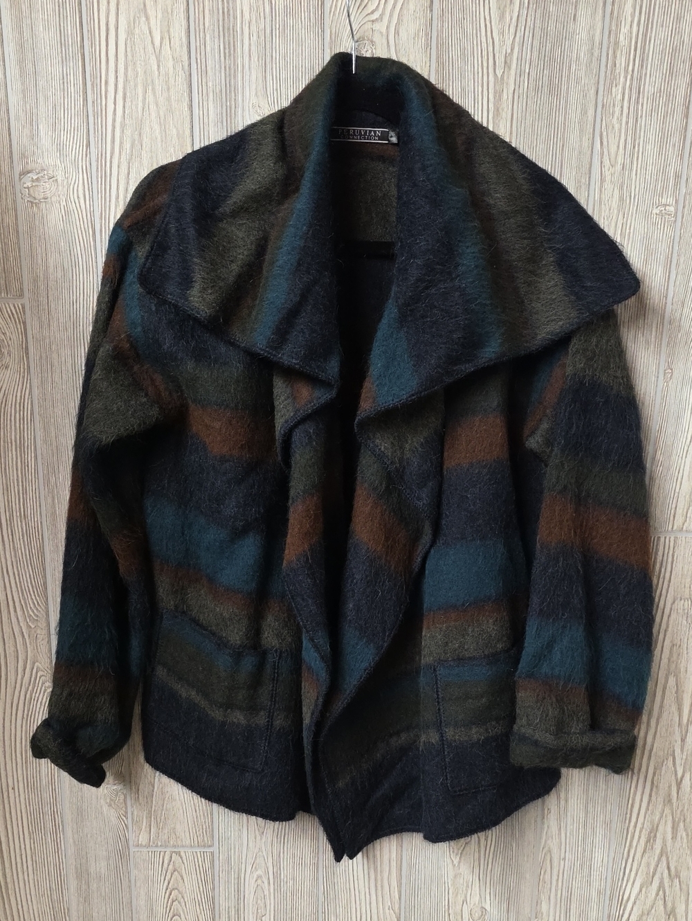 Peruvian Connection Alpaca Wool Jacket Womens Size Small